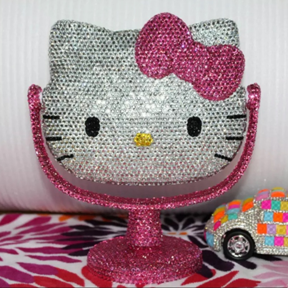 CUSTOM HELLO KITTY MIRROR